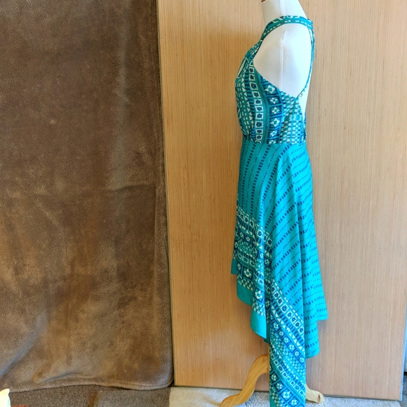 BCBG MaxAzaria Asymmetrical Halter Dress - Picture 2 of 7